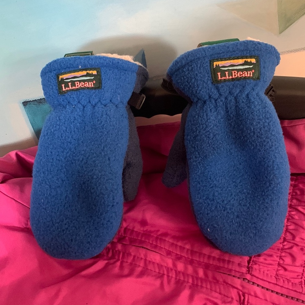 LL bean mittens toddler 2t-4t